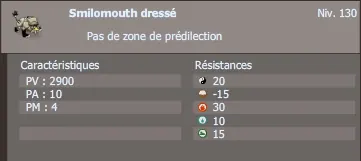 smilomouth dressé dofus