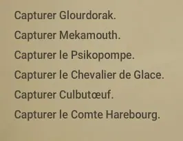 Avis de recherche Chevalier de Glace