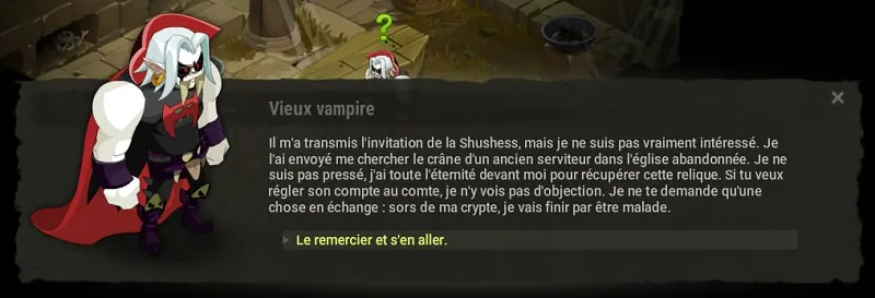 quête Entretien avec une Vampyre