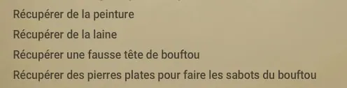 quête Ne tirez pas sur le messager