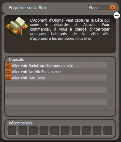 Attention à la Bête Dofus Touch