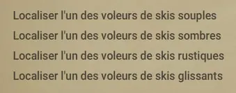 quête Planche-Neige et les Sept Nimb