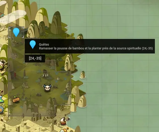 quête Rester planté là dofus