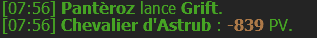 Avis de recherche Pantèroz dofus