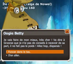 Oogie Betty est une vilaine grincheuse