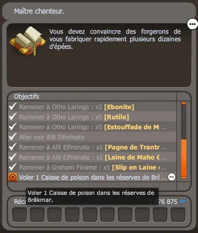 Maître chanteur dofus