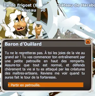 quête la vie de château frigost