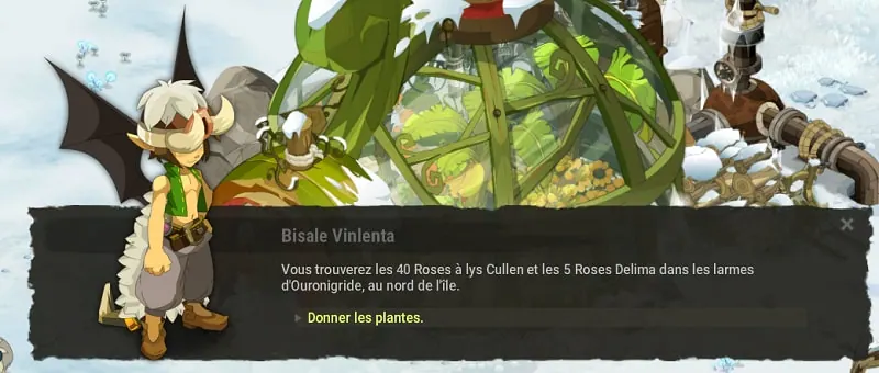 quête Rose à lys, Rose à lys, oh !