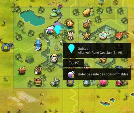 quête La fête de la chocopépite dofus