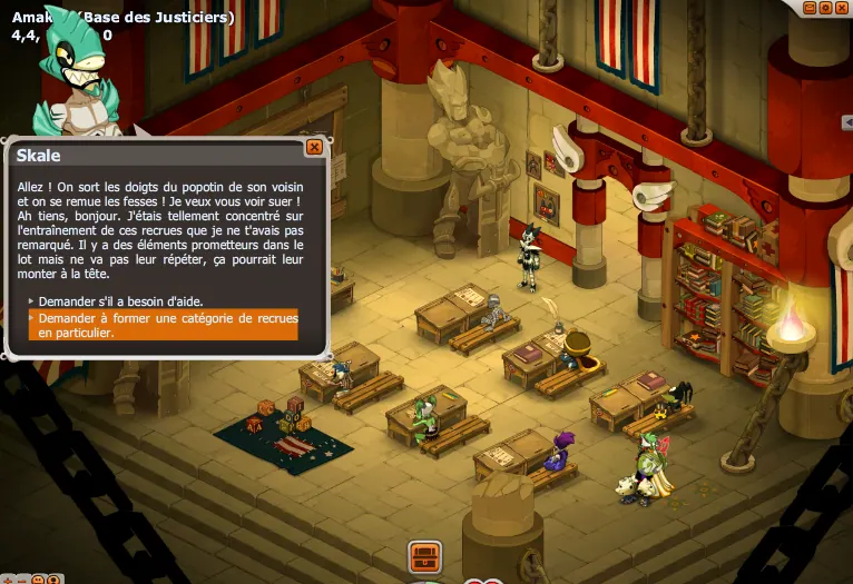 quete Formation des huitièmes années dofus