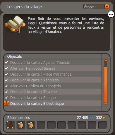 Les gens du village