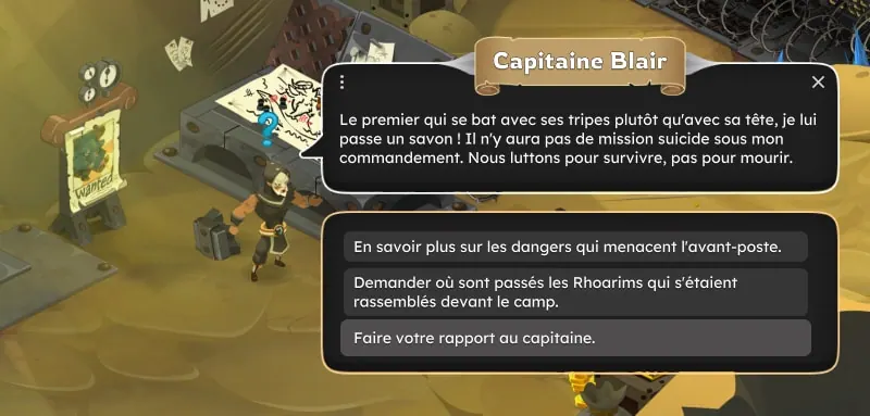 quête Une petite démangeaison