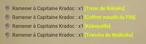 quête L'île des naufragés dofus