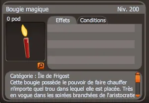 bougie magique dofus