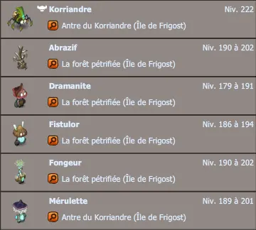 quete Les graines de la discorde dofus