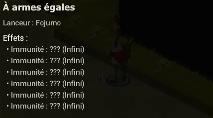 Avis de recherche Fojumo dofus