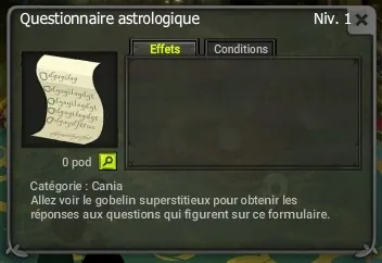 questionnaire astrologique
