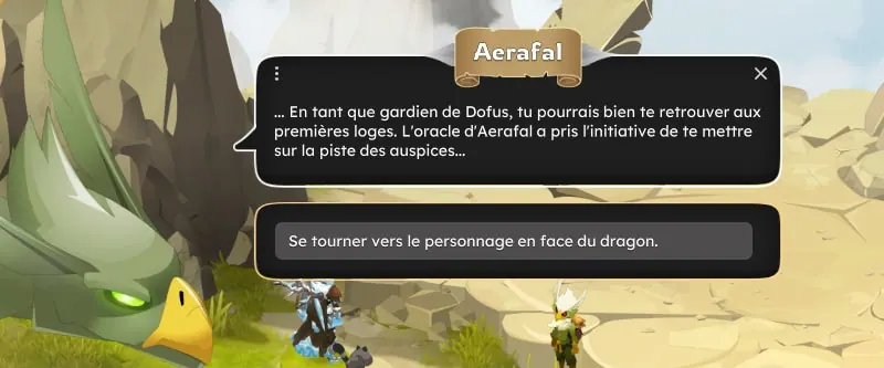 Les Auspices d'Aerafal dofus