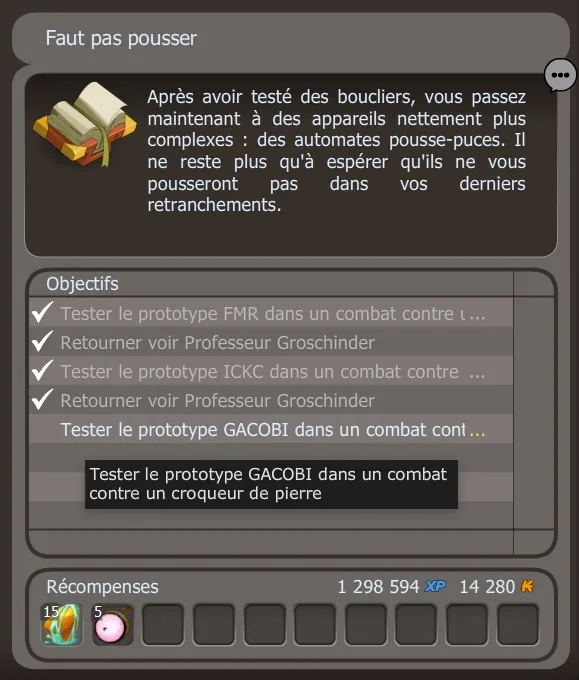 Faut pas pousser