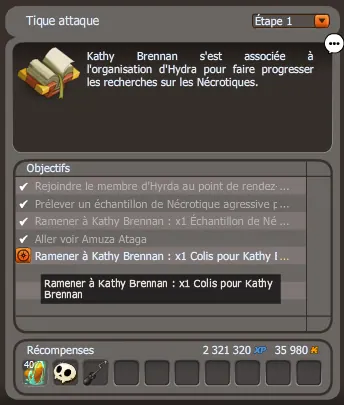 Tique attaque