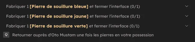 quete Le puits sans fond dofus