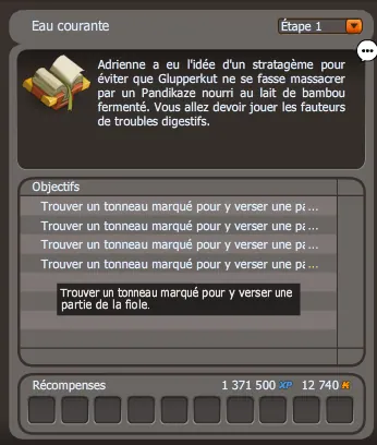 Eau courante dofus
