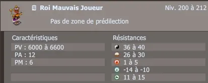 roi mauvais joueur