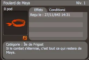 foulard de maya