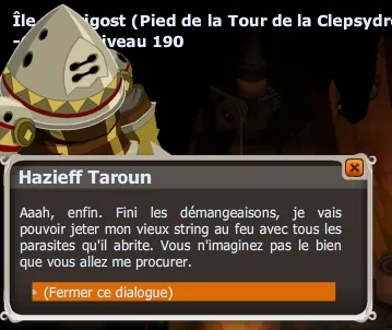 Un string de caractère