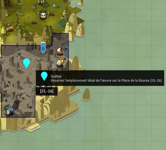 quête Au nom de l'Art dofus