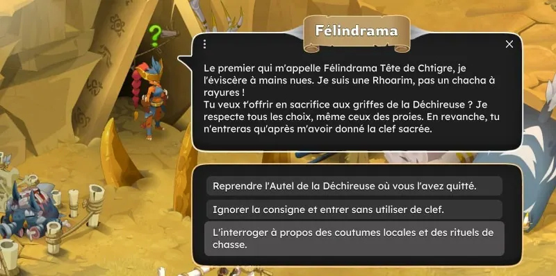 quête Un hôte de marque dofus