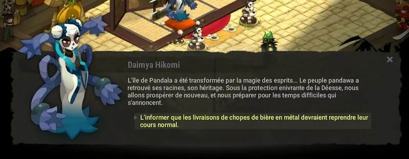 quête Au nom de l'Art dofus