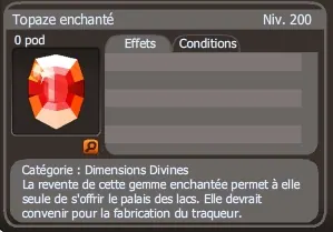 topaze enchanté