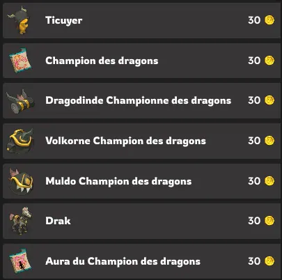 Saison Ocre dofus