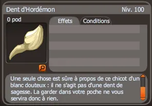 dent d'hordémon
