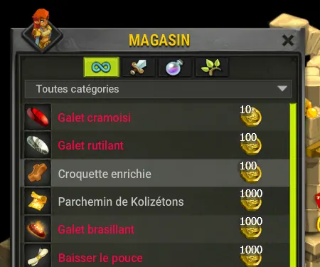 Les familiers et montiliers