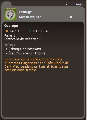 courage dofus