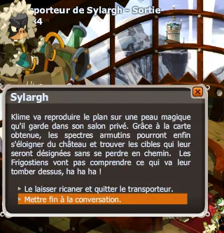 Les desseins de sylargh