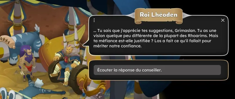 quête Trois coeurs un roi dofus