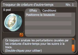 traqueur de créature d'autre-temps