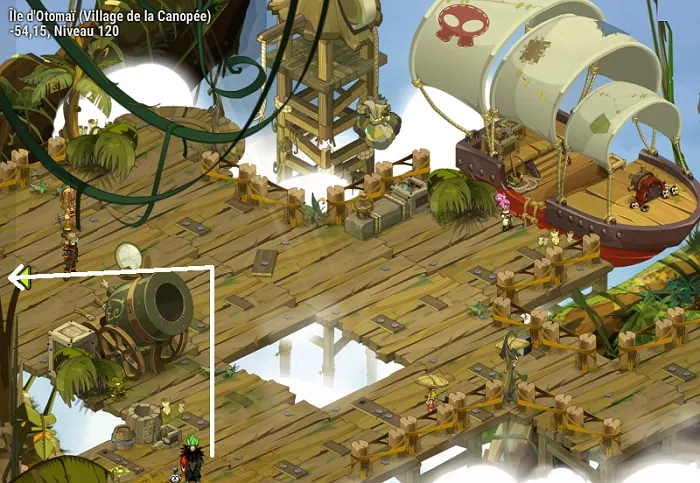 guide chemin vers Otomaï dofus