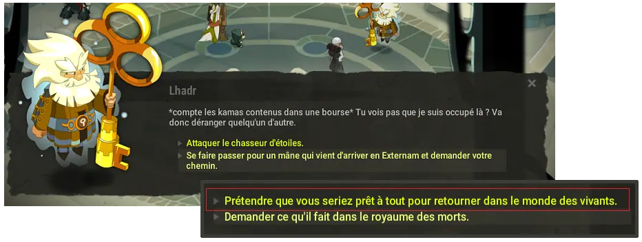 quête Le silence est d'aure