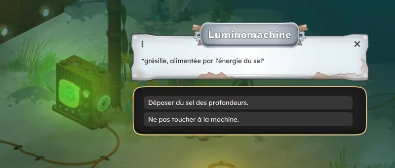 Gouffre du Gigalodon luminomachine