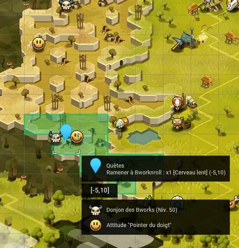quête La raison du plus fort dofus