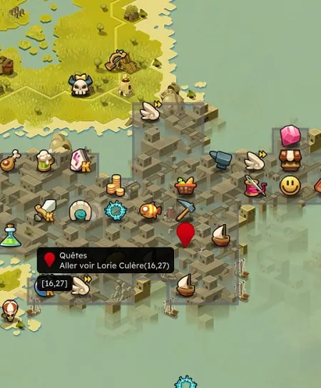 quête Tour de main dofus