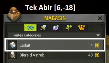 quête Jouer au chocolatier dofus