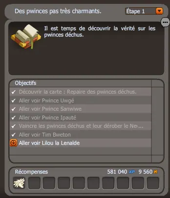 Des pwinces pas très charmants