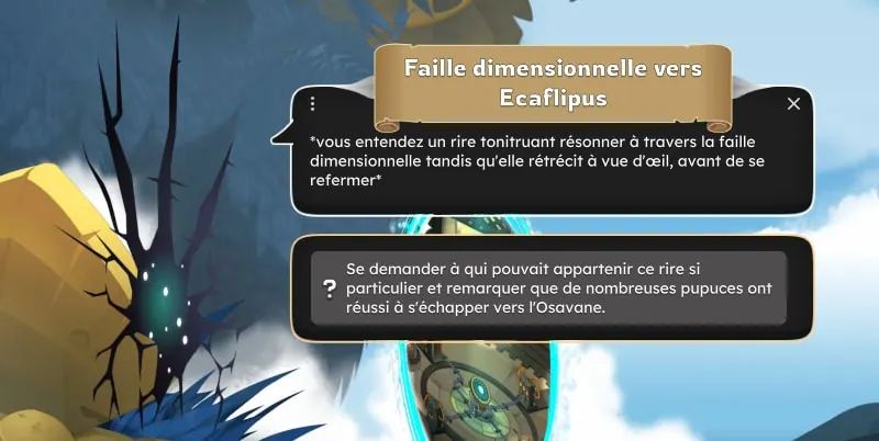 quête Une petite démangeaison