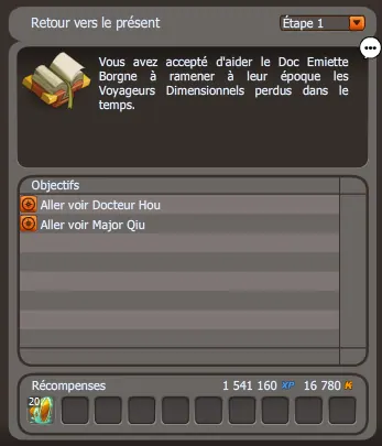Retour vers le présent