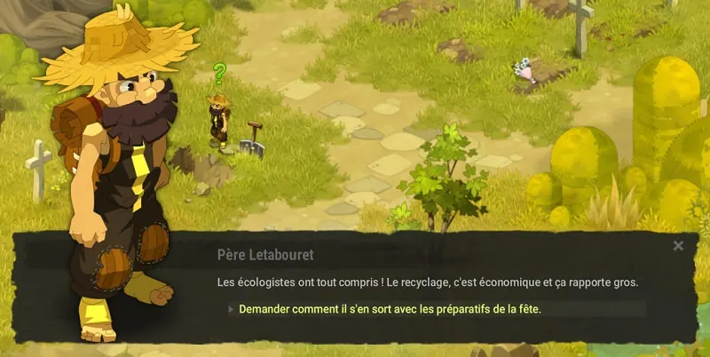 quête La fête de la chocopépite dofus